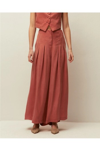 pantalon fiesta system action mujer color rosa fluido