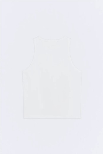 top zoe ese o ese blanco burdeos y marron mujer