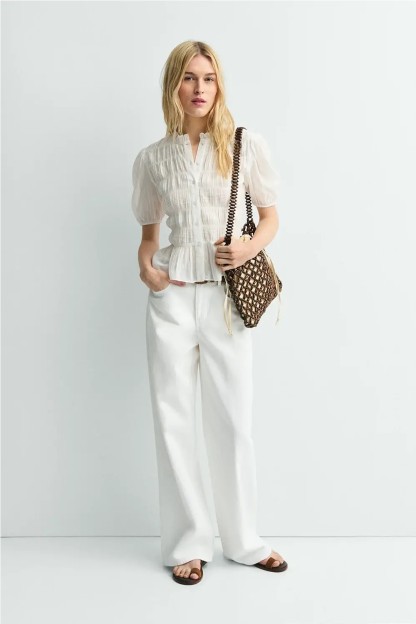 camisa therese ese o ese mujer blanca