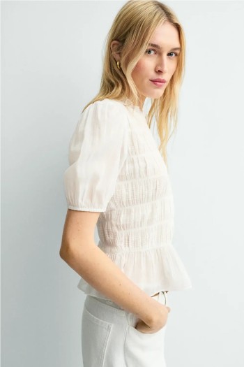 camisa therese ese o ese mujer blanca