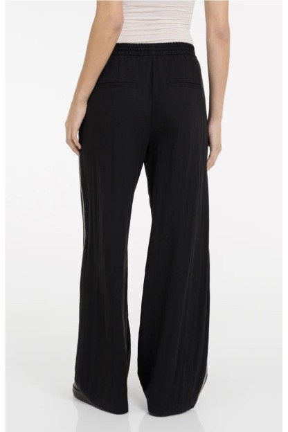 pantalon negro costura lateral yaya mujer