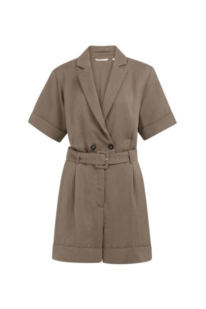 mono corto marron yaya mujer