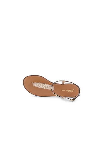 sandalia handrea les tropeziennes mujer color beige
