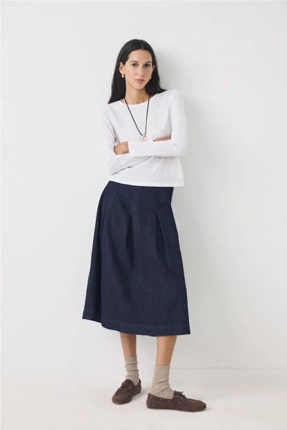 Falda phoenix azul de Ese O Ese