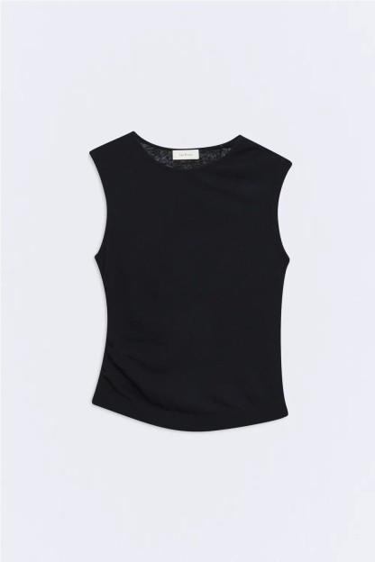 top kairos ese o ese mujer negro y beige
