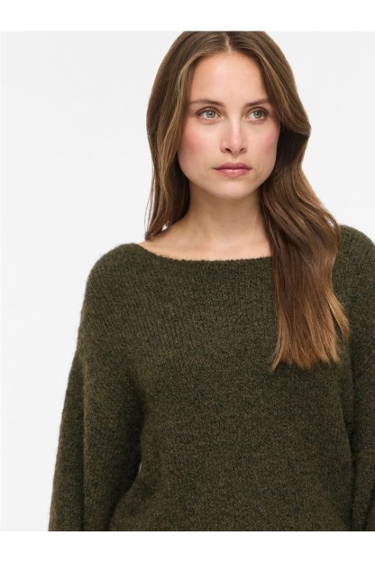 jersey de punto verde oliva vimarley vila
