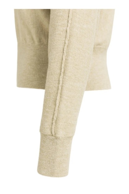 jersey cuello barco beige yaya mujer