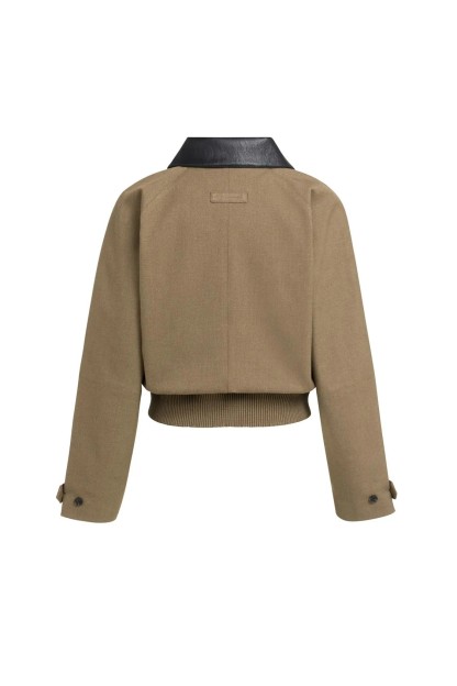 chaqueta marron yaya mujer 2