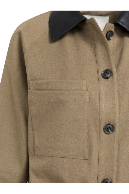 chaqueta marron yaya mujer