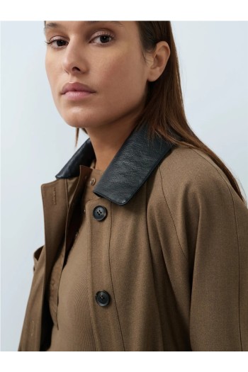chaqueta marron yaya mujer