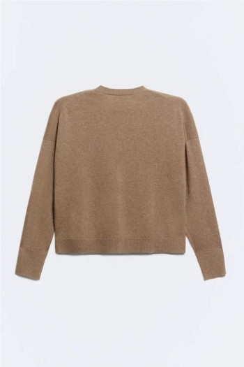 cardigan taupe botones cocoon ese o ese mujer
