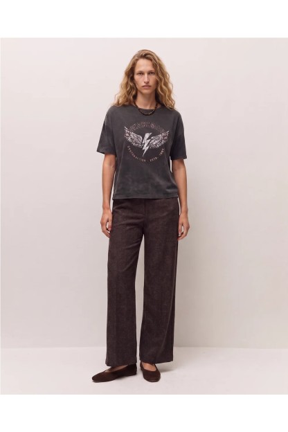 camiseta oversize alas system action mujer