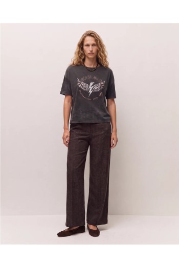 camiseta oversize alas system action mujer