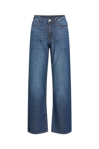 pantalon vaquero azul marino vipalma vila mujer