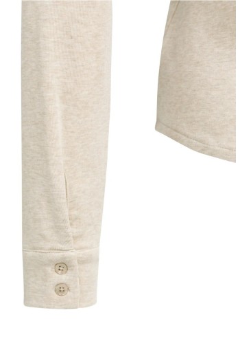 blusa punto jaspeado cachemira beige yaya mujer