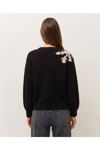 jersey jacquard colo negro systemaction mujer 2