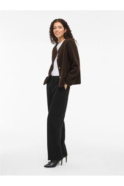 chaqueta borreguito viada mujer color marron vila