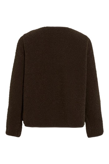 chaqueta borreguito viada mujer color marron vila
