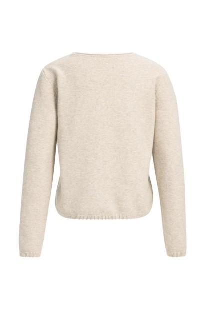 jersey yaya beige con cuello estraible 2