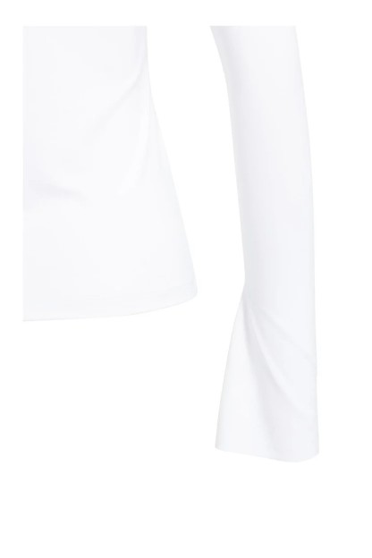 top blanco yaya mangas acampanadas
