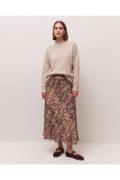 jersey cuello alto system beige