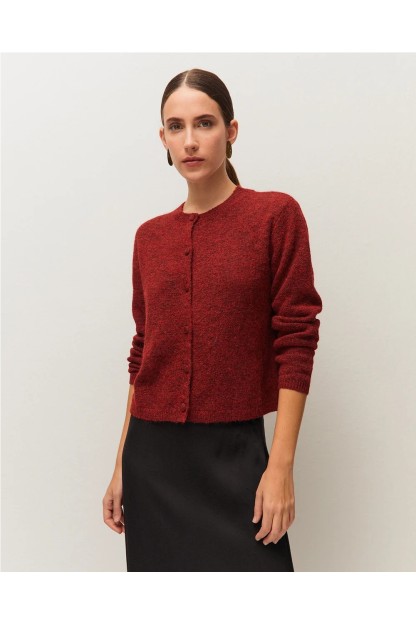 chaqueta roja con botones forrados roja 2