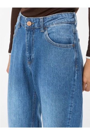 pantalon jean corte barrel vila