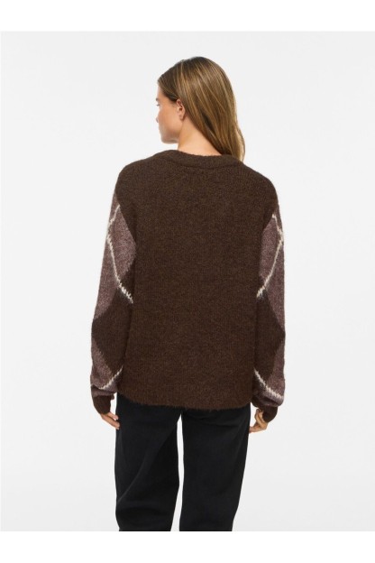 jersey vila cuello pico con rombos