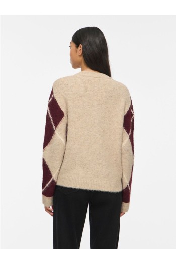 jersey vila cuello pico con rombos