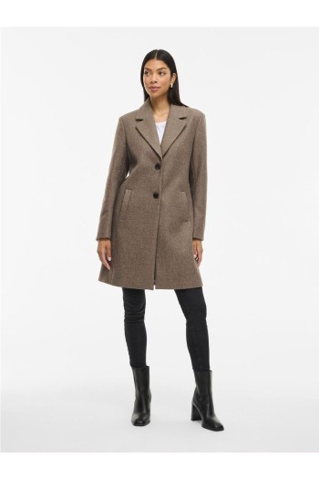 Abrigo largo camel Vila