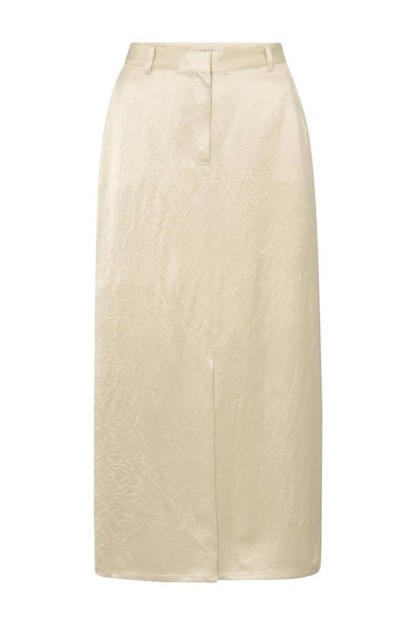 FALDA MUJER MIDI SATEN YAYA