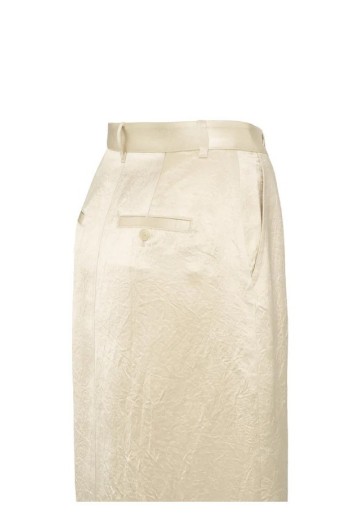 FALDA MUJER MIDI SATEN YAYA