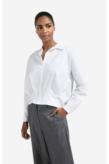 Camisa popelin blanca YAYA