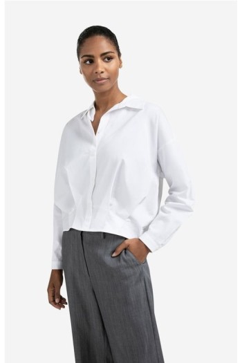 Camisa popelin blanca YAYA