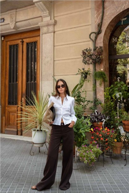 camisa gretel blanca ese o ese fruncidos