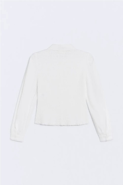 camisa gretel blanca ese o ese fruncidos