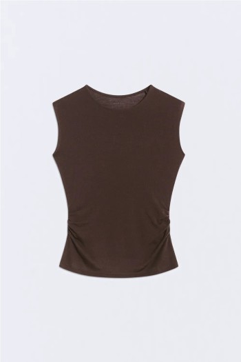 camiseta jolie color marron ese o ese