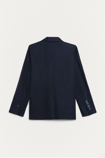 BLAZER MUJER ALGODÓN AZUL MARINO ESE O ESE