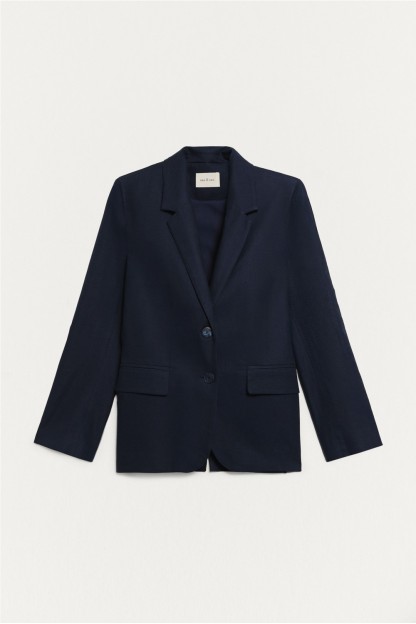 BLAZER MUJER ALGODÓN AZUL MARINO ESE O ESE 2