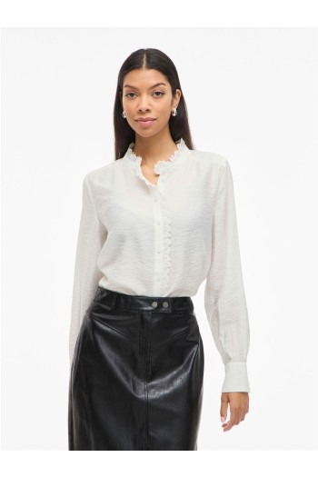 camisa vimalima granate blanco vila camisa volantes