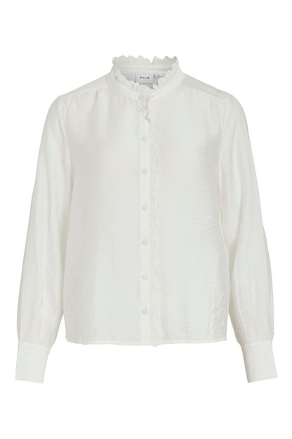 camisa vimalima granate blanco vila camisa volantes