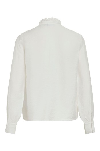 camisa vimalima granate blanco vila camisa volantes