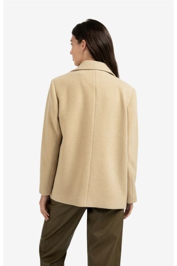 Abrigo de paño corto mujer YAYA