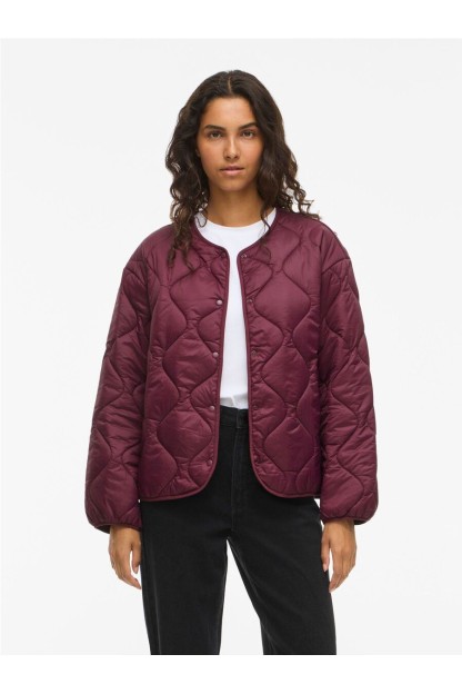 Abrigo acolchado mujer corto VILA