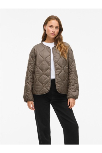 Abrigo acolchado mujer corto VILA