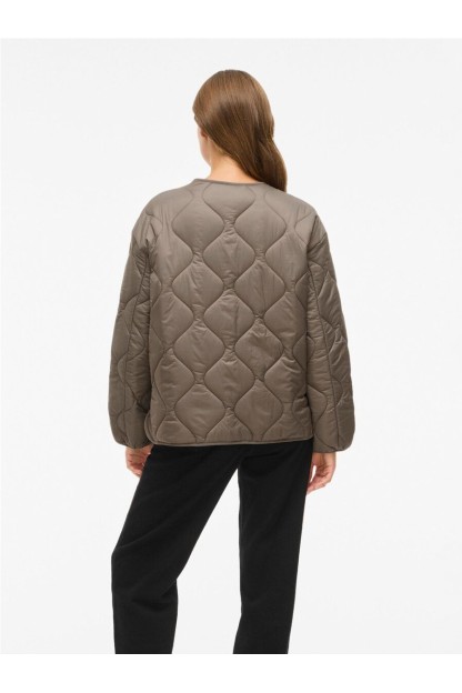 Abrigo acolchado mujer corto VILA