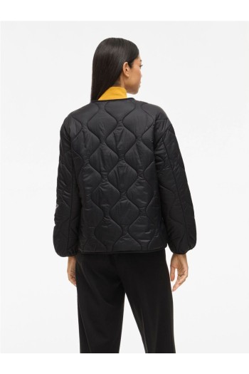 Abrigo acolchado mujer corto VILA