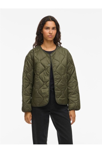 Abrigo acolchado mujer corto VILA