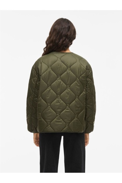 Abrigo acolchado mujer corto VILA