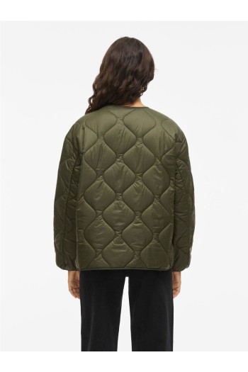 Abrigo acolchado mujer corto VILA